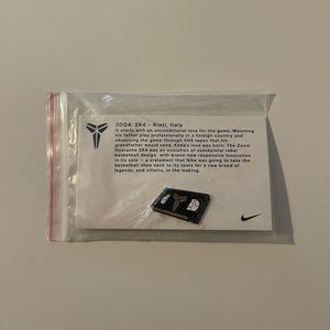 Nike Kobe Bryant Fade To Black 2K4 VHS Pin